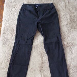 Chaps Charcoal Buttoned Trousers